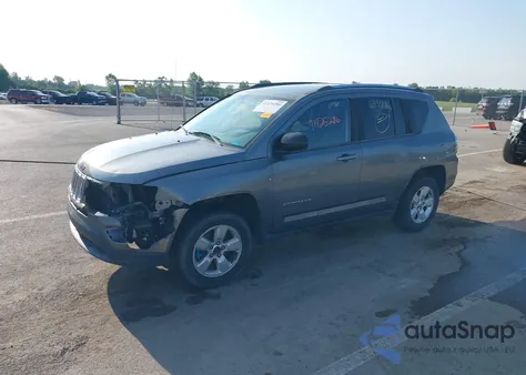 2013 Jeep Compass Sport из США, поврежденный, VIN 1C4NJCBAXDD218634